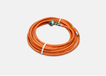 Preview: Titan TK 35 Anwärmbrenner mit 10 m HD-Schlauch 6,3 x 5 mm und Mitteldruckregler 4 bar mit integrierter Schlauchbruchsicherung